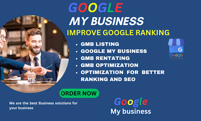 Gig Preview - Do google my business optimization local seo promote gmb maps ranking