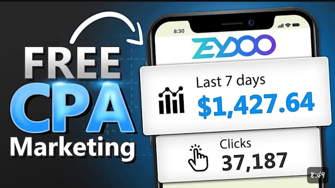 Gig Preview - Do millions CPA marketing, affiliate link to boost real revenue for 30 days