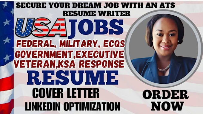 Bestseller - do optimized federal resume writing, executive resume to secure your dream job