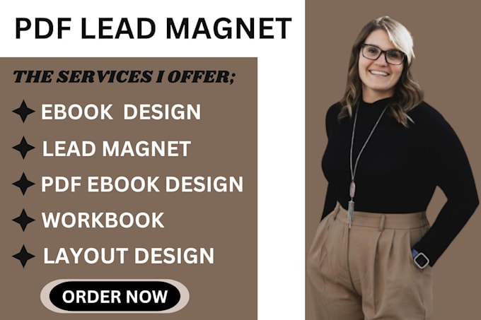 Gig Preview - Do ebook, lead magnet, ebook formatting and layout design