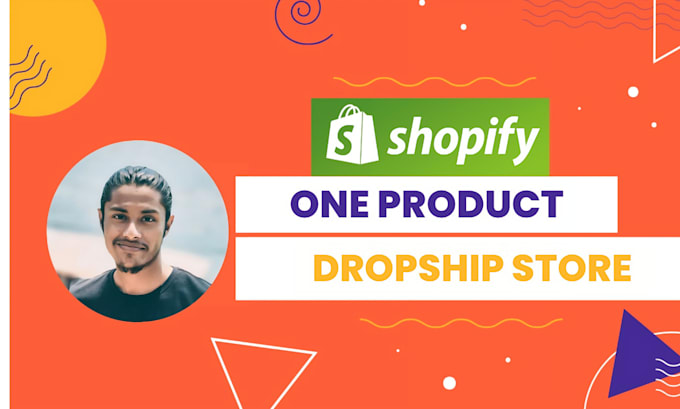 Gig Preview - Create shopify one product dropshipping store