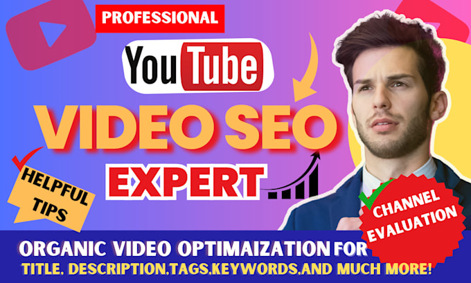 Gig Preview - Be your youtube video SEO expert and channel growth  manager for top ranking