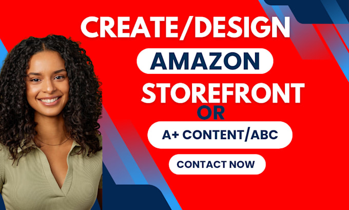 Gig Preview - Design amazon brand storefront  ebc or brand storefront  design a plus content