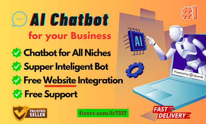 Bestseller - create ai chatbot for your website