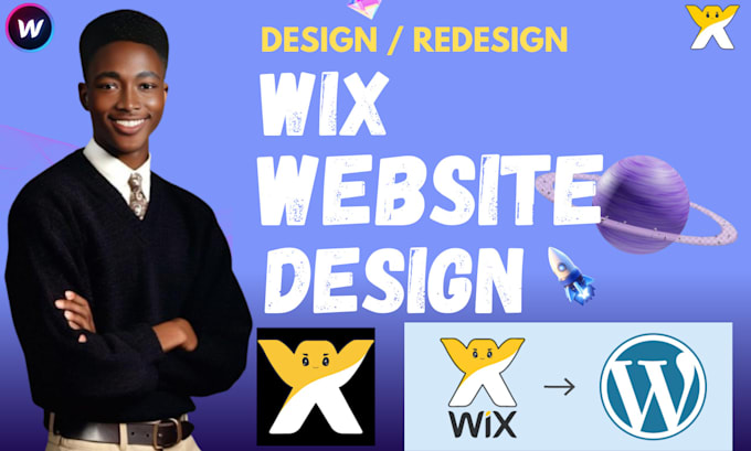 Gig Preview - Create 3d animated wix website 3d wix spline animation 3d interactive wix  web