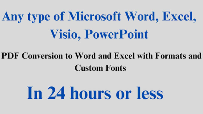 Gig Preview - Convert bank statement to excel ledgers and CSV