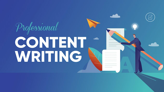 Gig Preview - Do content writer for you