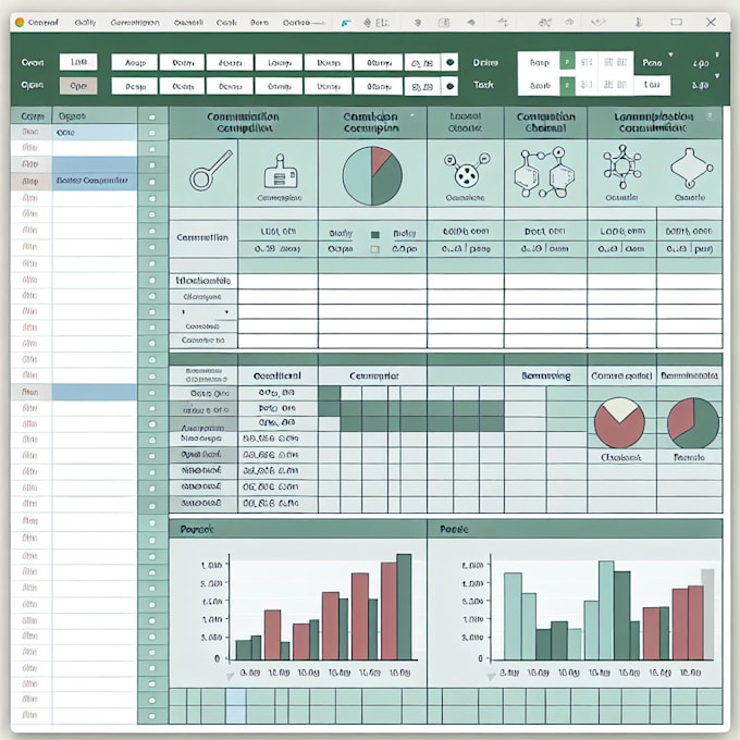 Gig Preview - Create professional excel based dashboard tools