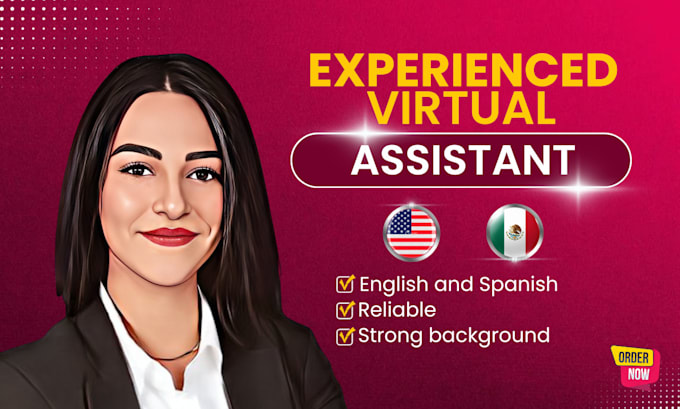 Gig Preview - Be your bilingual admin virtual assistant