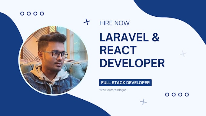 Gig Preview - Be full stack web developer software developer PHP laravel html react nodejs