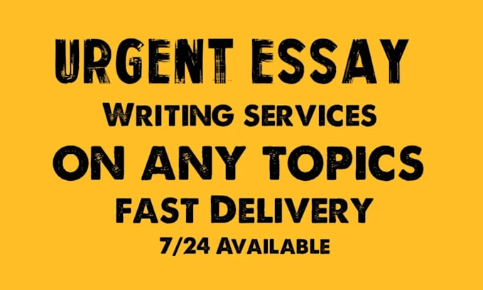 Gig Preview - Do urgent essay writing in apa ,mla style