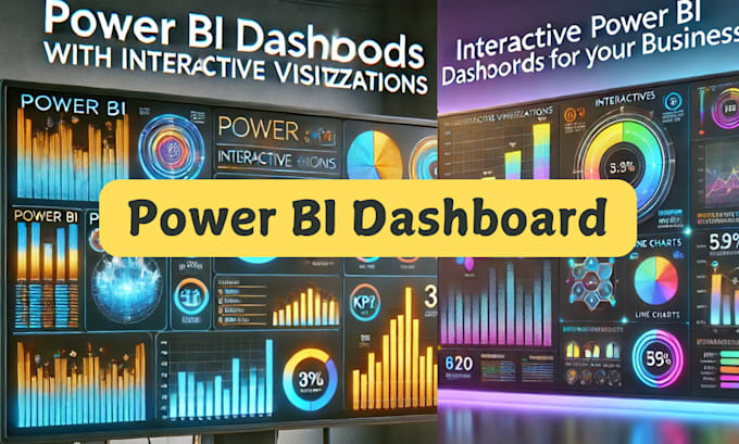 Gig Preview - Create power bi dashboard with interactive visualization