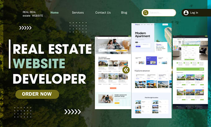 Gig Preview - Real estate idx website real estate website idx website real estate website