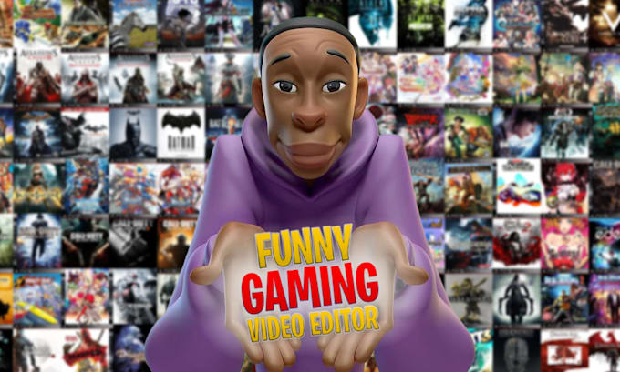 Bestseller - do funny gaming video editing for youtube and tiktok