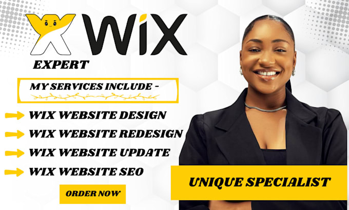 Gig Preview - Wix website design wix website redesign wix website development wix website wix