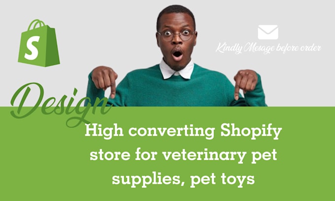 Gig Preview - Design high converting shopify store for veterinary pet supplies, pet toys