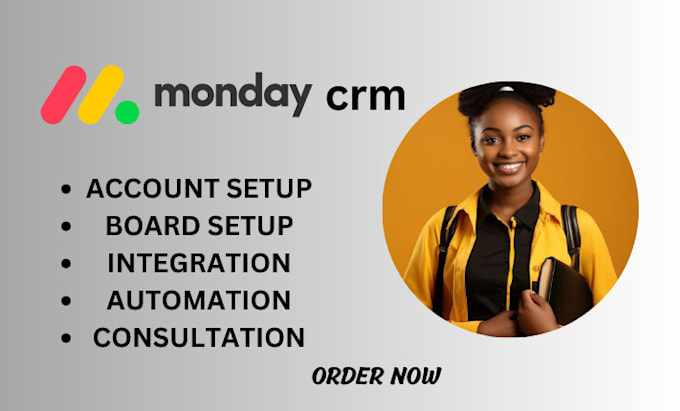 Gig Preview - Setup monday CRM with automations and integrations