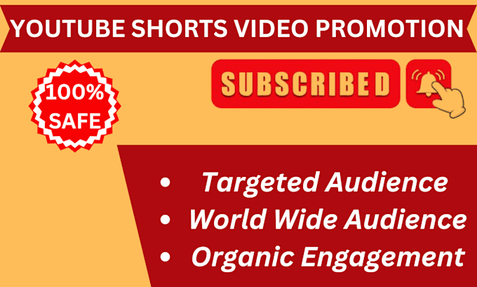 Bestseller - do youtube short video promotion