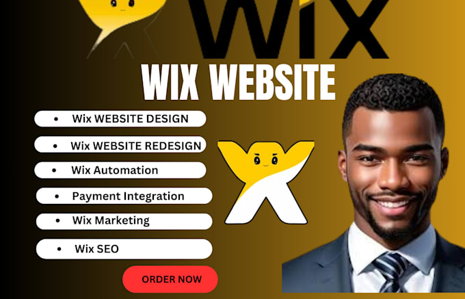 Gig Preview - Redesign wix website design wix website redesign wix ecommerce website, wix SEO