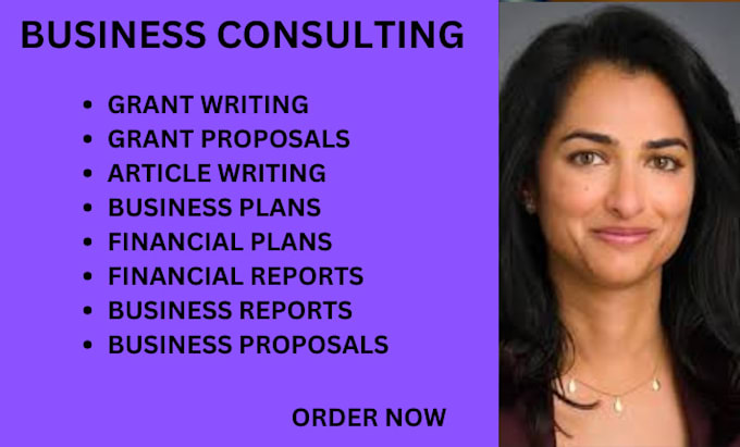 Gig Preview - Provide expert grant writing, business plan, articles and SEO optimized content