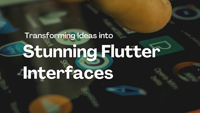 Bestseller - create professional flutter mobile apps for android and ios