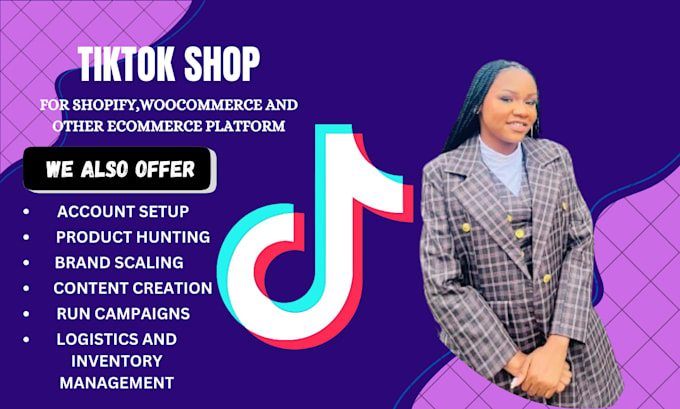 Gig Preview - Help set up tiktok shop, instagram shop to boost ecommerce sales