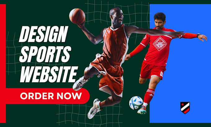 Gig Preview - Create football website, soccer academy website, basketball website