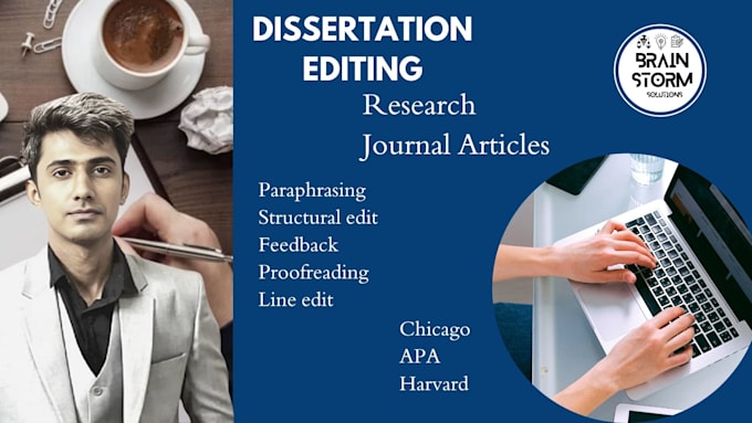 Gig Preview - Edit your dissertation, thesis or journal article