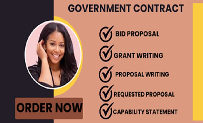 Gig Preview - Find government contract, do detailed rfq, rfp and proposal writing