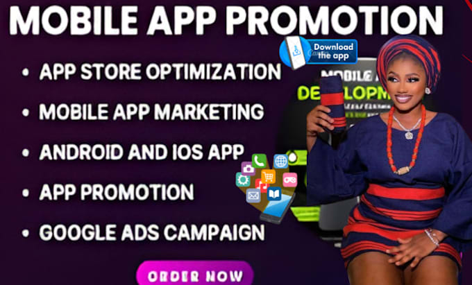 Gig Preview - Do organic app store optimization,aso, app promotion, game promotion to download