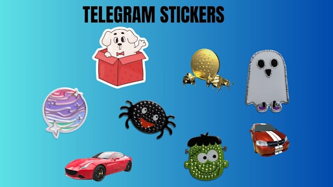 Gig Preview - Create telegram stickers from scratch