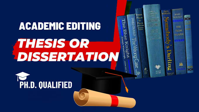 Gig Preview - Proofread and editor your thesis or dissertation in 24 hours