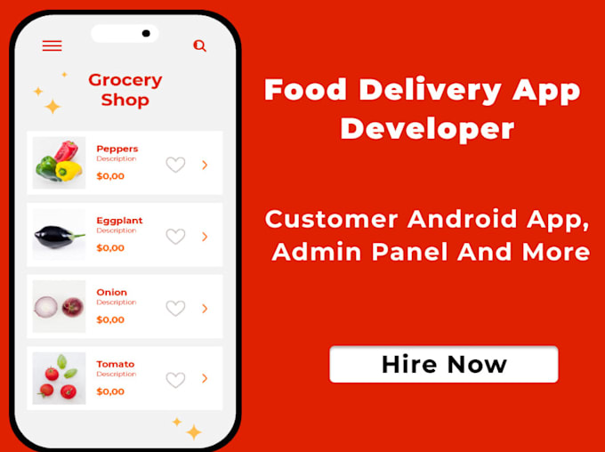 Gig Preview - Create food delivery, uber or any custom application