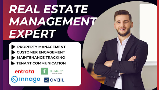 Gig Preview - Manage leads, leasing, accounting, marketing, maintenance requests using entrata