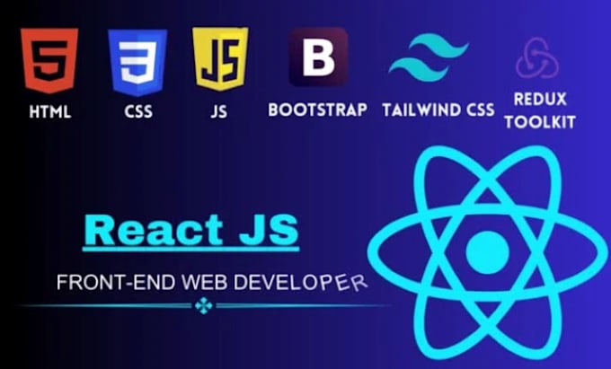 Gig Preview - Be your front end web developer in any js or CSS library