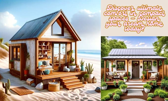 Gig Preview - Create unique tiny house designs tailored to your lifestyle