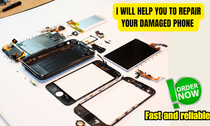 Gig Preview - Help you to repair you damaged damboard for your phone