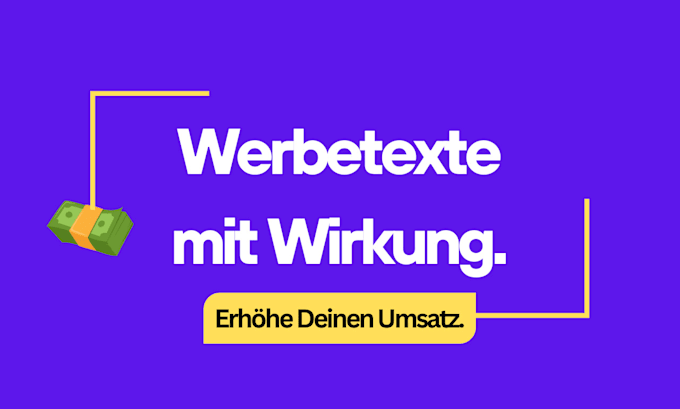 Gig Preview - Write german sales copy that converts