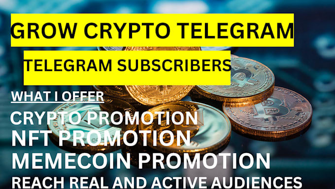 Gig Preview - Promote telegram group and channel, telegram promotion, active user