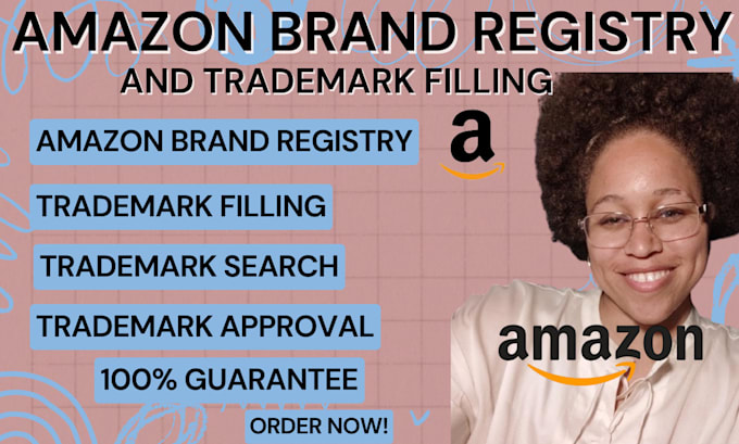 Gig Preview - Do brand registry for amazon, trademark uspto brand approval for amazon brand