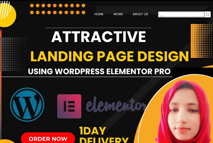 Bestseller - do attractive landing page and one page website