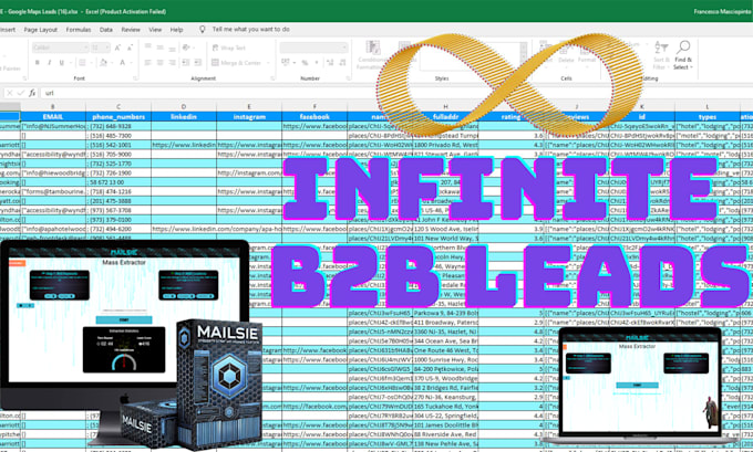 Gig Preview - Provide unlimited b2b leads with ai email extractor tool