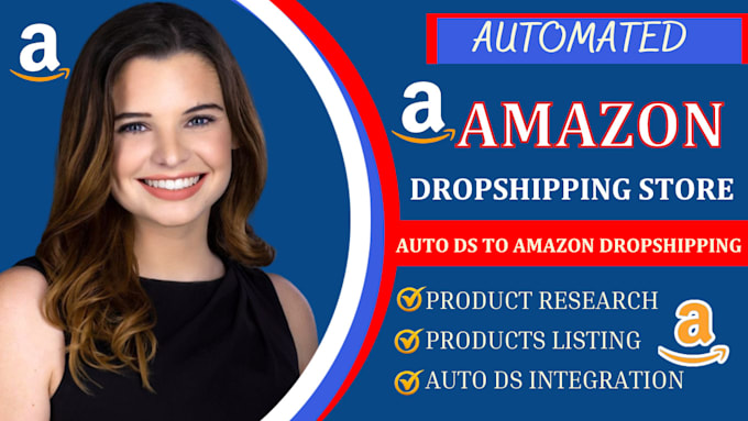 Gig Preview - Be amazon virtual assistant setup automated auto ds to amazon dropshipping store