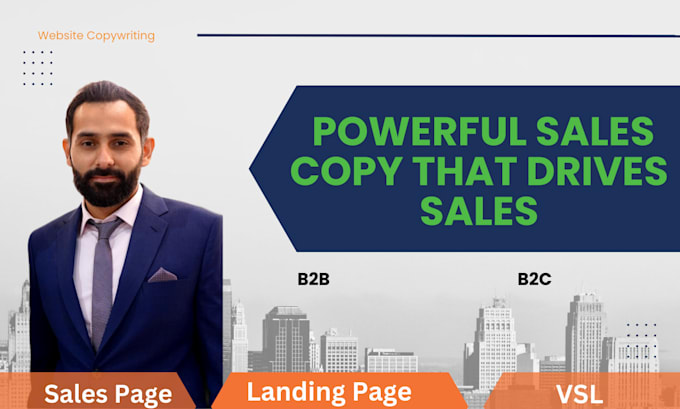 Gig Preview - Do copywriting for sales copy, landing page copy, and sales funnel