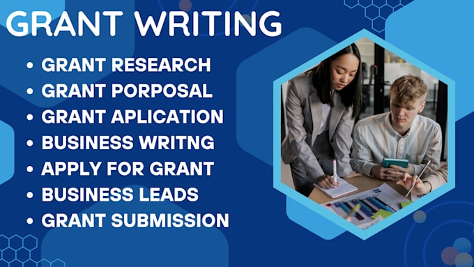 Gig Preview - Do grant research grant proposal writing non profit grant and business plan