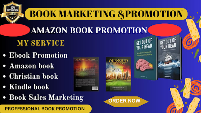 Gig Preview - Do organic amazon book promotion, kindle book advertising and ebook marketing