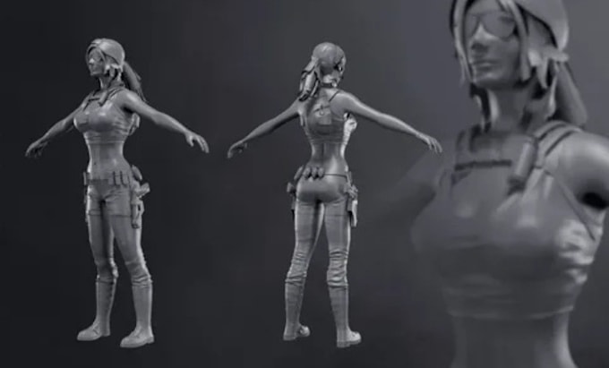 Gig Preview - Custom cosplay models for 3d printing