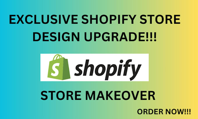 Gig Preview - Design skincare shopify store redesign shopify shopify makeover