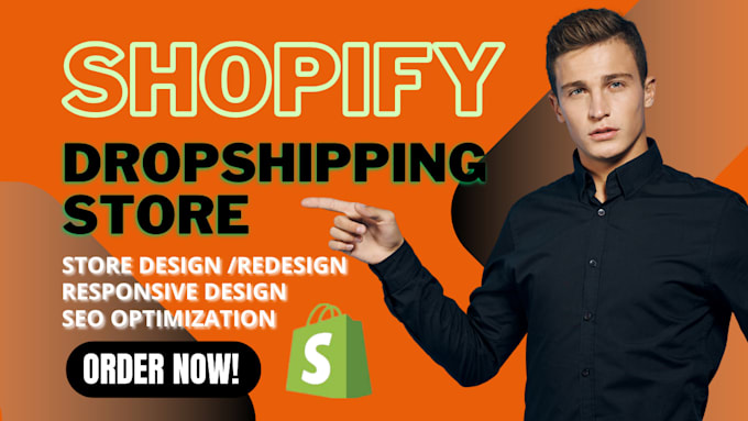 Gig Preview - Set up your shopify dropshipping store with dsers, autods, and cj dropshipping