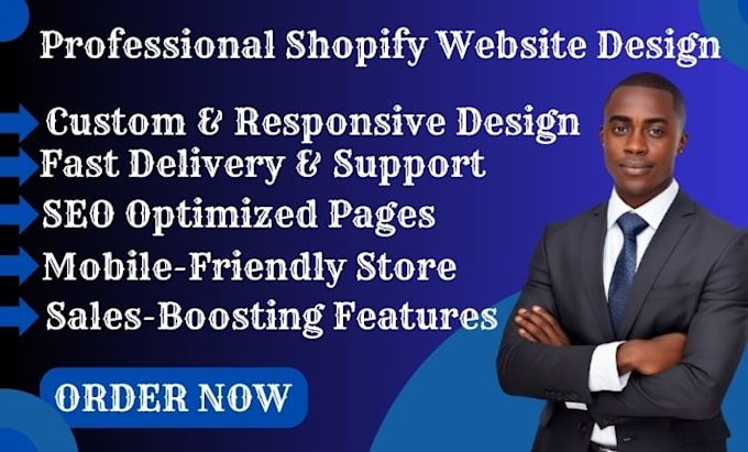 Gig Preview - Shopify website redesign shopify website redesign shopify webiste design